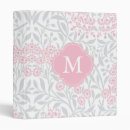 Search for pink damask binders Pattern