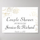 Search for couples shower posters Elegant