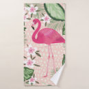 Search for palm tree bath towels Flamingo