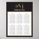 Search for art deco wedding seating charts Gold