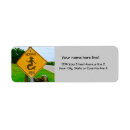 Search for sea creatures return address labels Beach