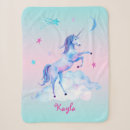 Search for purple unicorn blankets Clouds