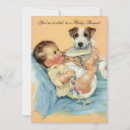 Recherche de chien vintage invitations Chiot