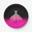Search for spanish paper plates Quinceañera