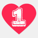 Search for number stickers Red