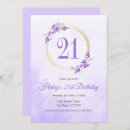 Search for golden 21st birthday invitations Modern