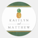 Search for pineapple wedding stickers Beach