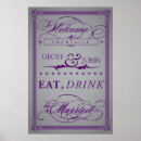 Search for eat drink and be married posters Vintage