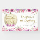 Search for 1st birthday banners Gold