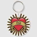 Search for heart tattoo keychains Dad