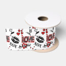Recherche de noir et blanc rouge rubans Saint valentin