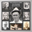 Recherche de père posters Collage