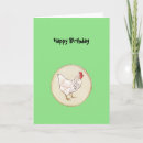 Search for funny chicken birthday cards Cute