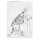 Recherche de squelette de dinosaure cartes postales Histoire