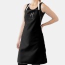 Search for monogram for her aprons Birthday