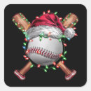 Search for funny baseball stickers Xmas