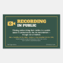Search for recording stickers Camera
