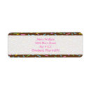 Search for cupcakes return address labels Pink