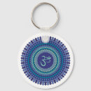 Search for kaleidoscopic patterns keychains Mandala