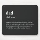 Search for dad humour mousepads Black and white