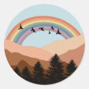 Search for mountain art stickers Rustic