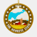 Search for iowa ornaments America