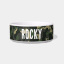 Search for camo dog bowls Military