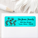 Search for american southwest return address labels Turquoise