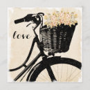 Search for bicycle square invitations Flowers