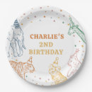 Search for elephant birthday plates Party animals