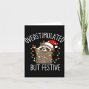 Search for raccoon christmas cards Cool