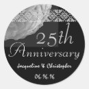 Search for 25 anniversary stickers Twenty fifth