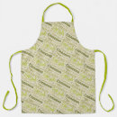 Search for typography aprons Green