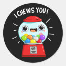 Search for chewing stickers Gumball machine