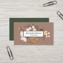 Search for leaf business cards Watercolor beauty