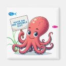 Search for cute fish magnets Octopus