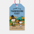 Search for peanuts gift tags Friendsgiving