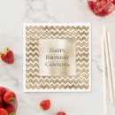 Recherche de zigzag serviettes Anniversaire