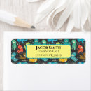 Search for marine animal return address labels Octopus