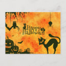 Search for fall owl postcards Spooky