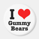 Search for bear with heart magnets Red