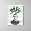 Recherche de têtes art Plante