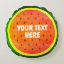 Recherche de tranches de pastèque coussins Été