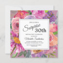 Search for surprise 30th birthday invitations Purple