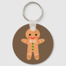 Search for gingerbread man keychains Food