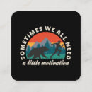 Recherche de motivation cartes visite Exercice