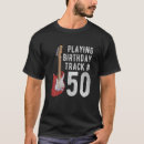 Search for guitar lovers tshirts 50th
