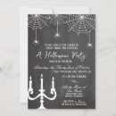 Search for spiderweb halloween invitations Vintage