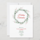 Search for pine needle invitations Red