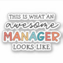 Search for funny manager stickers Coworker